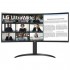 LG 34WR55QK-B 34" WQHD 100Hz UltraWide Curved Monitor